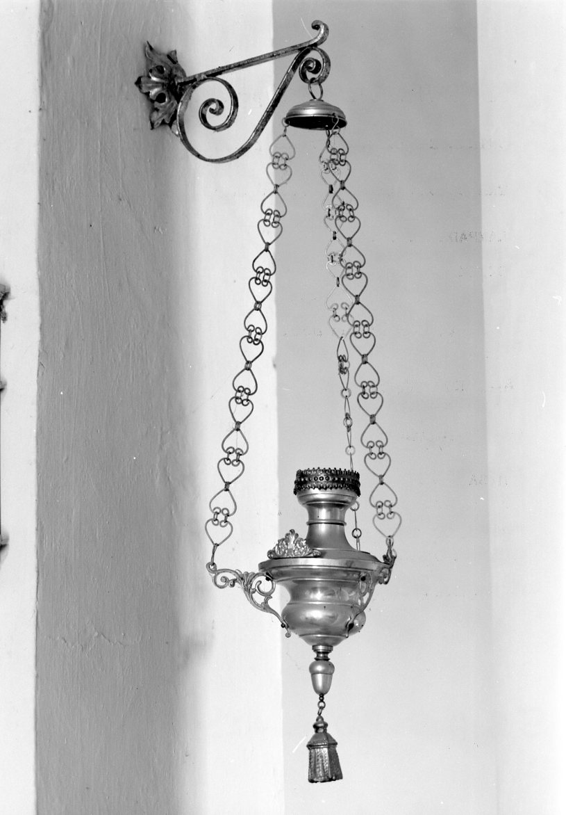 lampada pensile, serie - ambito romagnolo (prima metà sec. XX)