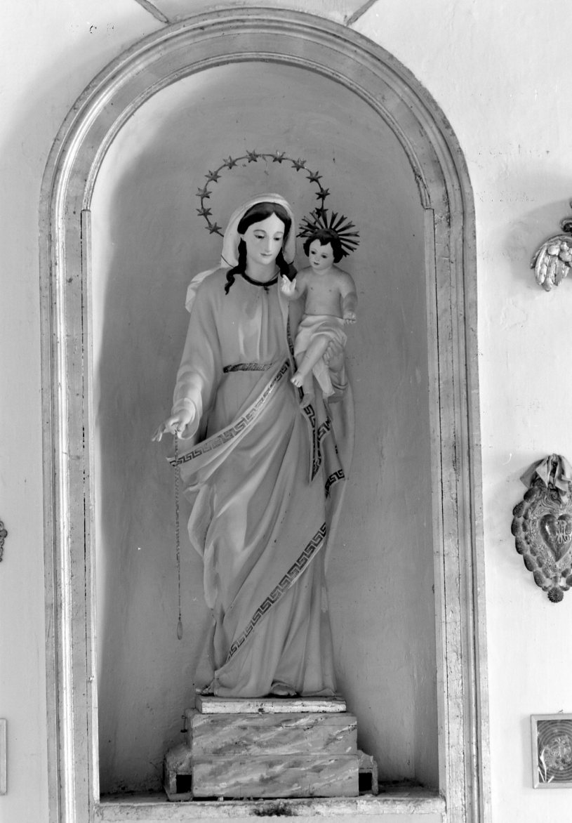 Madonna del Rosario (statua) - ambito romagnolo (primo quarto sec. XX)