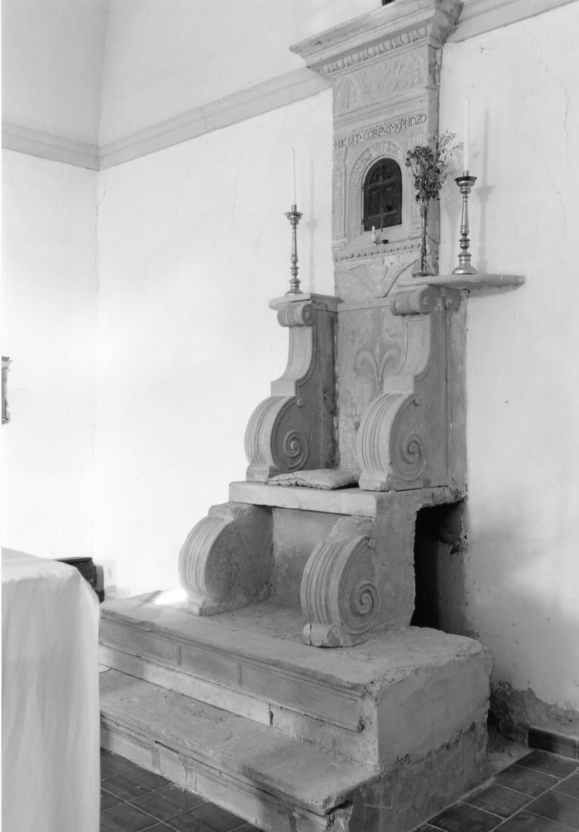 trono - manifattura romagnola (sec. XIX)