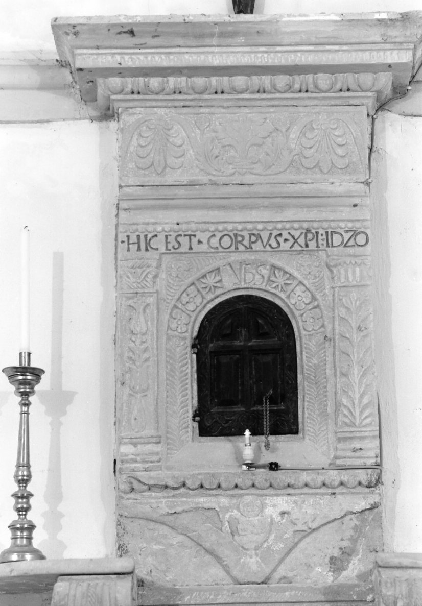 tabernacolo murale - manifattura romagnola (prima metà sec. XIX)