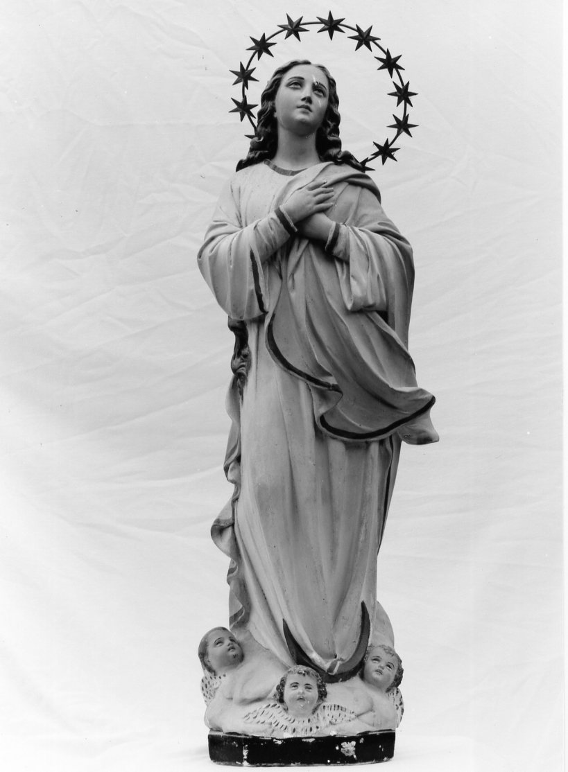 Madonna Assunta (statua) - manifattura romagnola (fine sec. XIX)