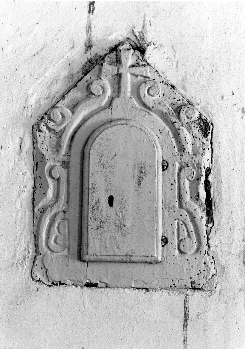 armadietto per oli santi - manifattura romagnola (metà sec. XIX)