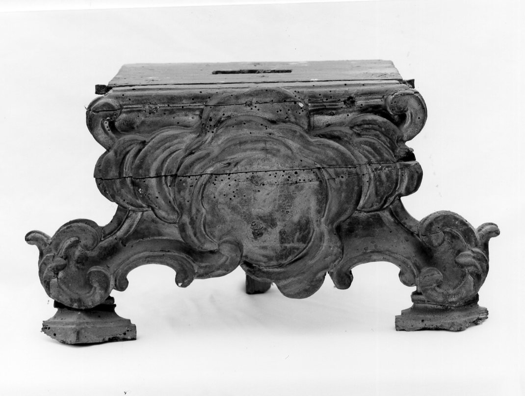 base per croce d'altare - manifattura tosco-romagnola (metà sec. XVIII)