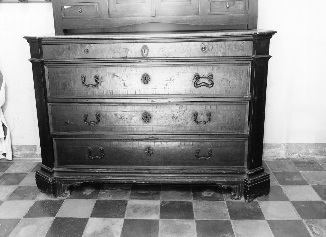 cassettone - manifattura tosco-romagnola (metà sec. XVIII)