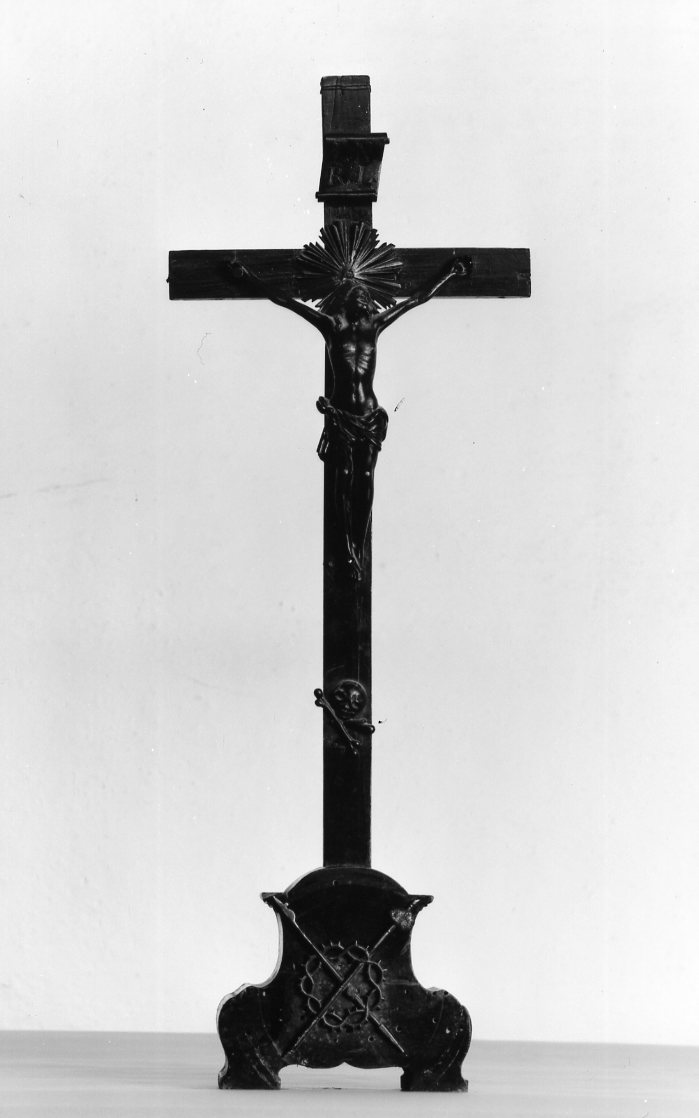 croce d'altare - manifattura romagnola (metà sec. XIX)