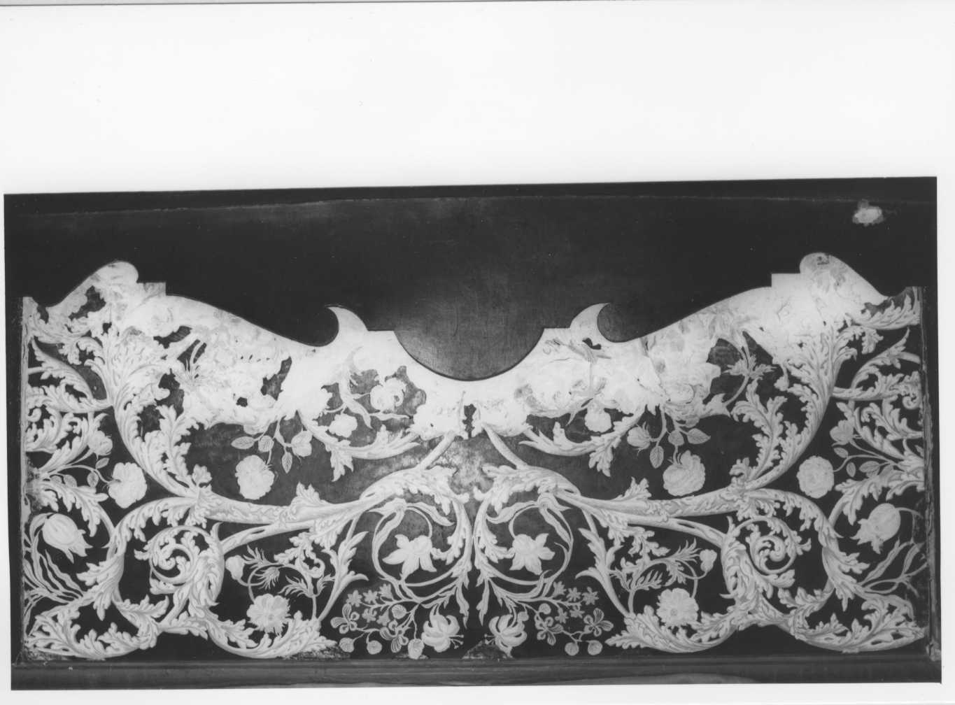 paliotto - a pannello piano - bottega romagnola (sec. XVIII)