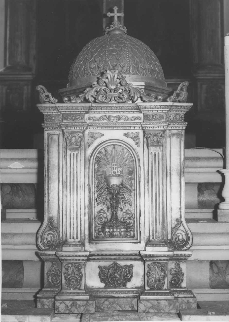 tabernacolo - a tempietto - bottega romagnola (fine sec. XIX)