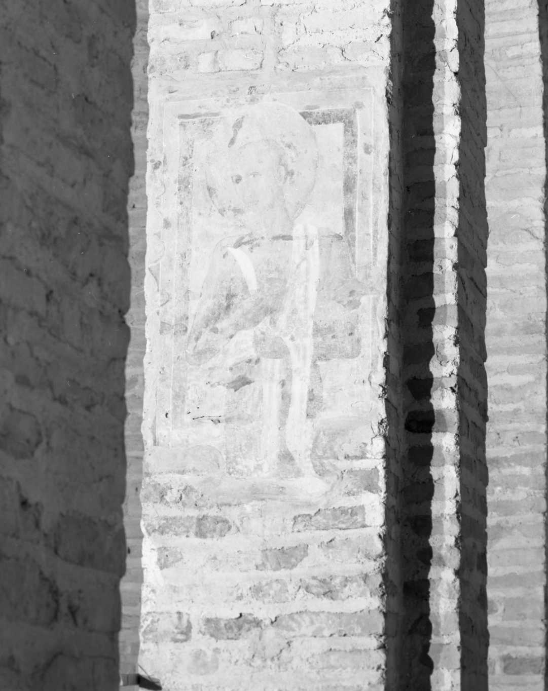 San Bartolomeo (dipinto, frammento) - ambito romagnolo (fine sec. XIV)