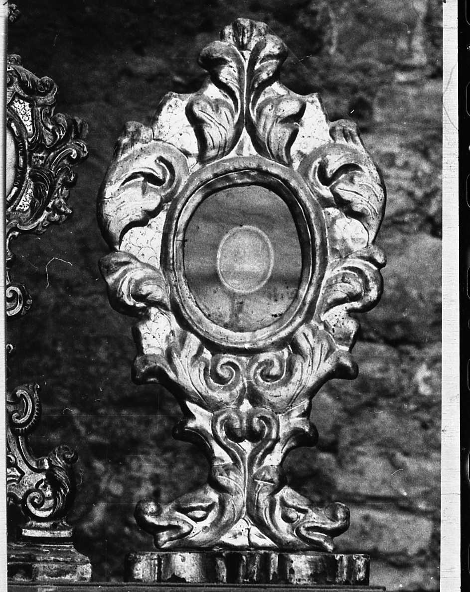 reliquiario - bottega emiliana (primo quarto sec. XVIII)
