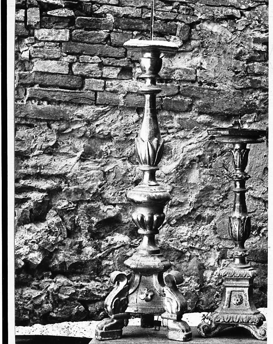 candeliere - bottega romagnola (ultimo quarto sec. XVIII)