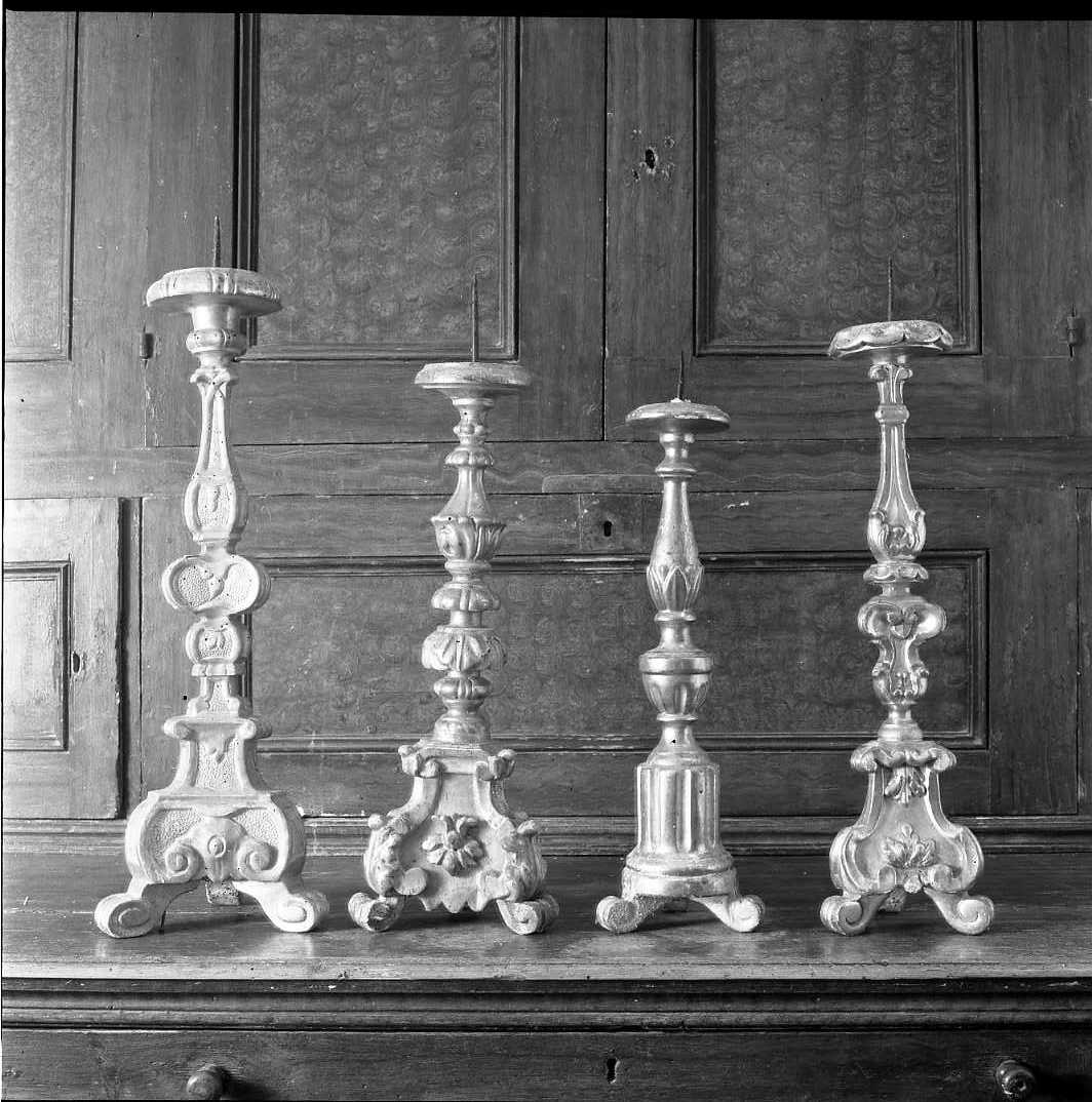 candeliere - bottega romagnola (inizio sec. XIX)