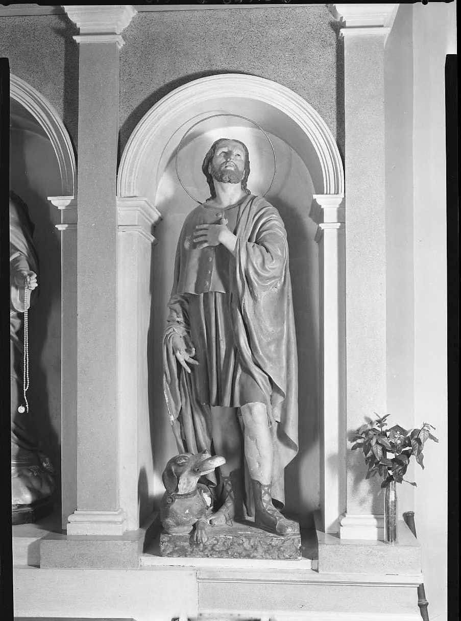 S. Rocco (statua) di Utili Giovanni (sec. XIX)