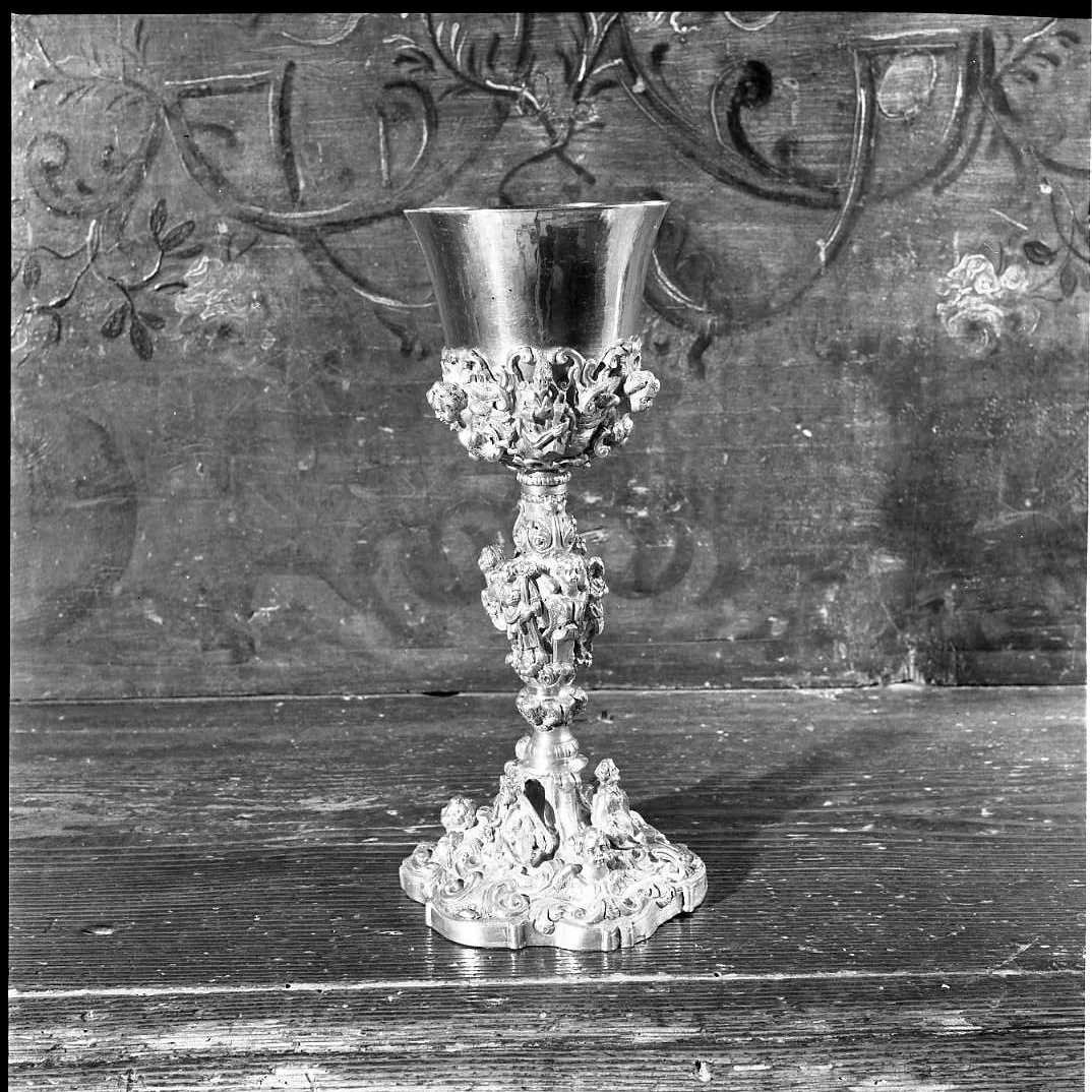 calice - bottega romana (sec. XVIII)