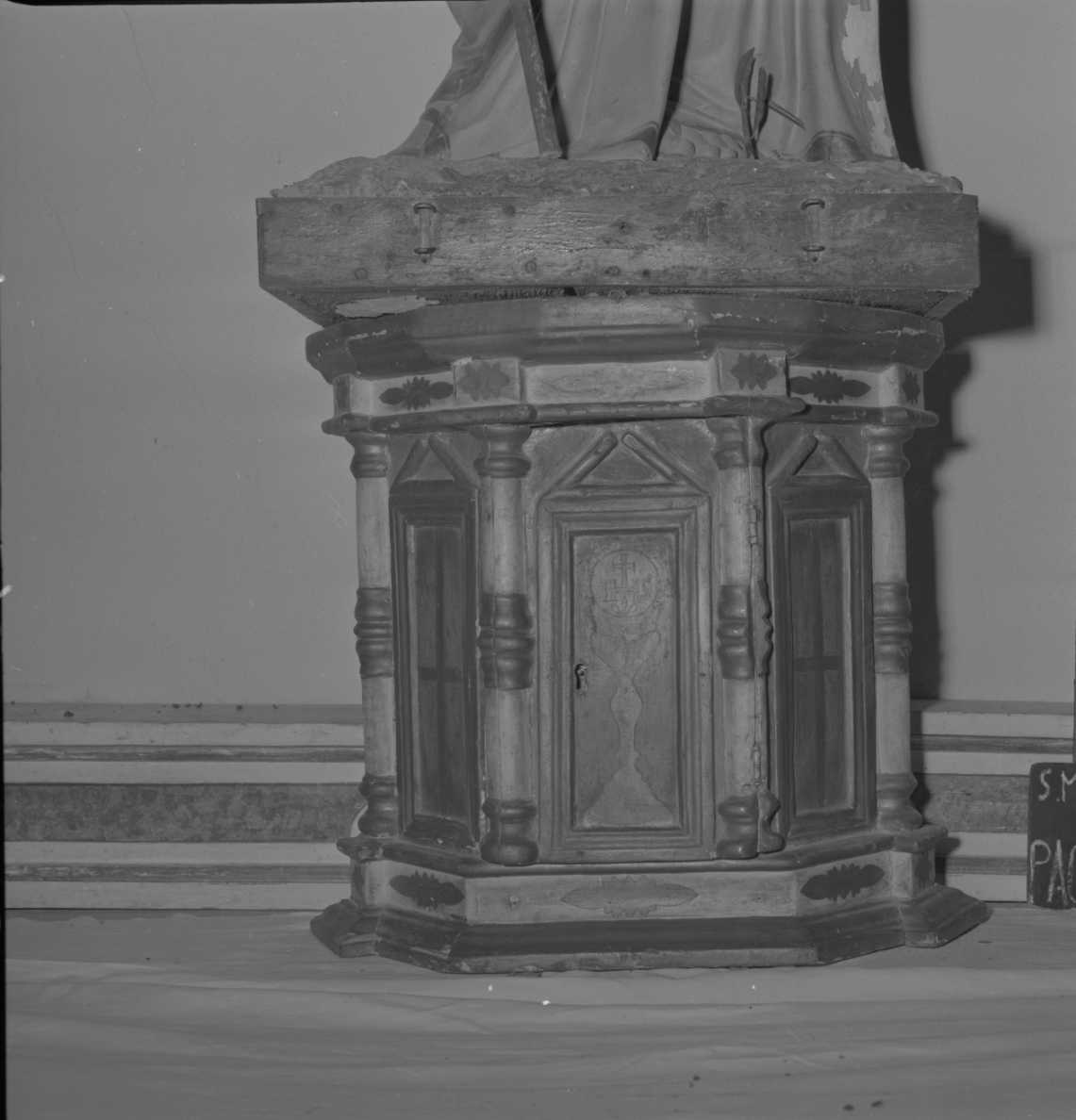 tabernacolo - ambito toscano (prima metà sec. XVII)