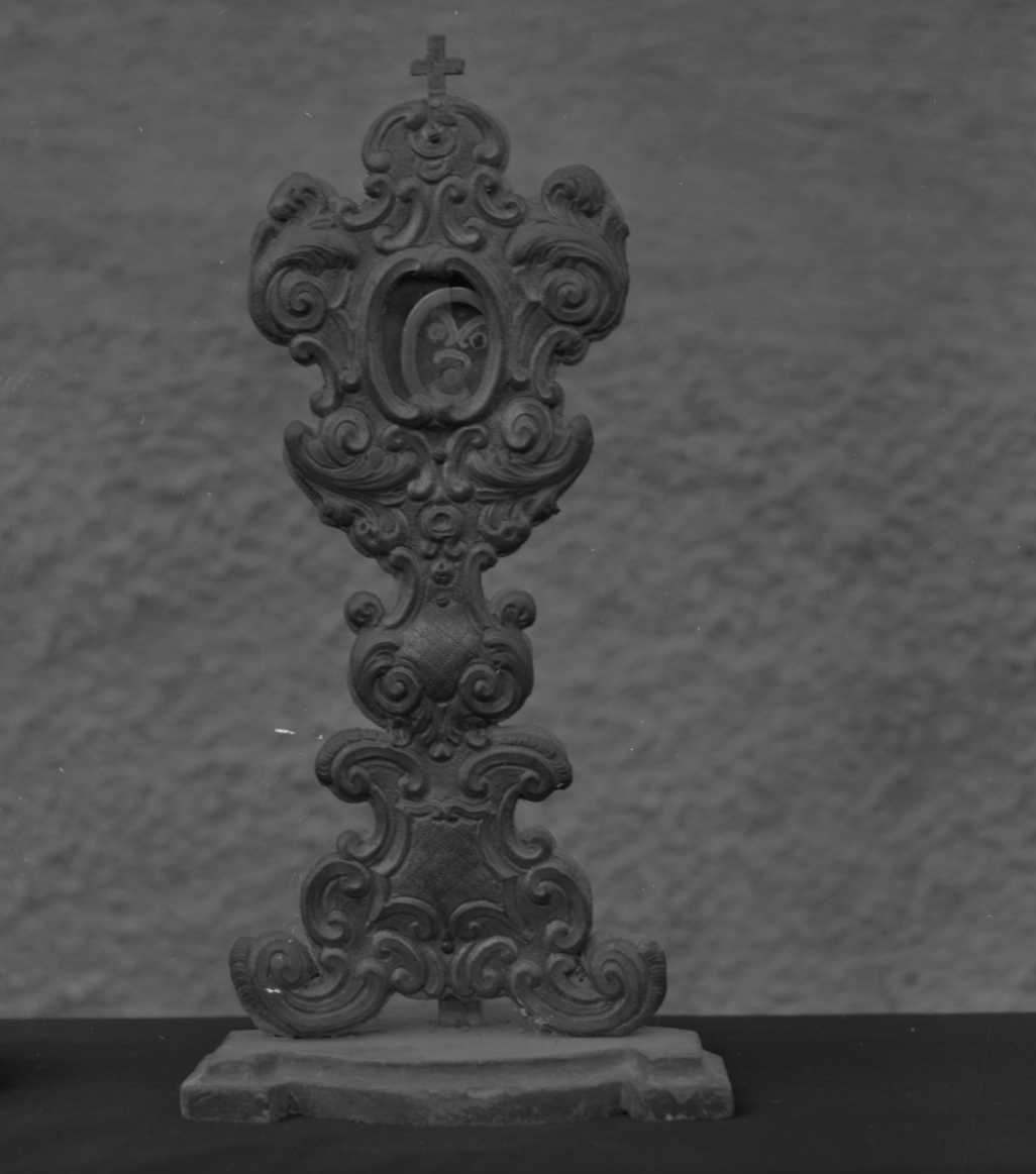 reliquiario - ambito romagnolo (seconda metà sec. XIX)