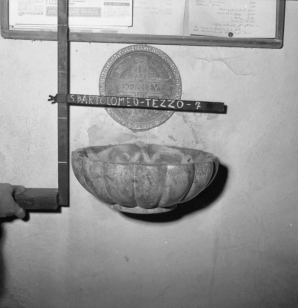 acquasantiera - bottega romagnola (sec. XVIII)