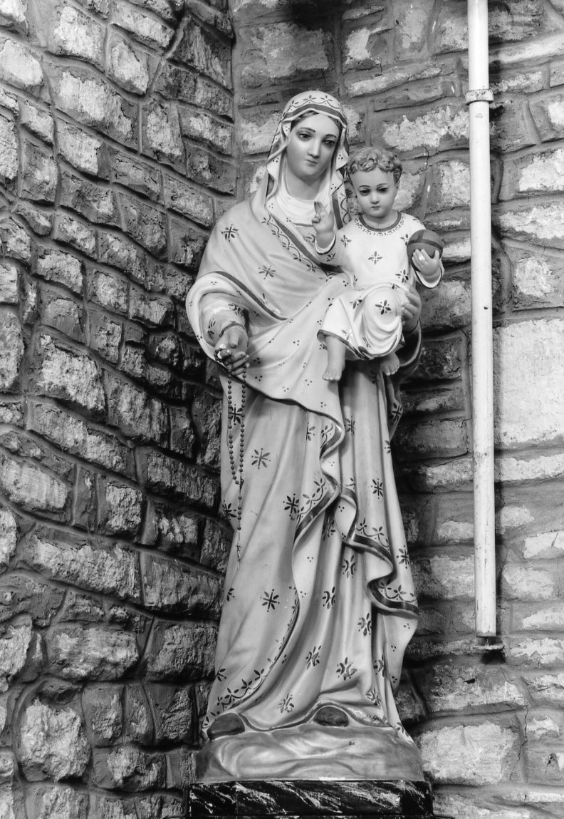 Madonna del Rosario (statua) - ambito romagnolo (fine sec. XIX)