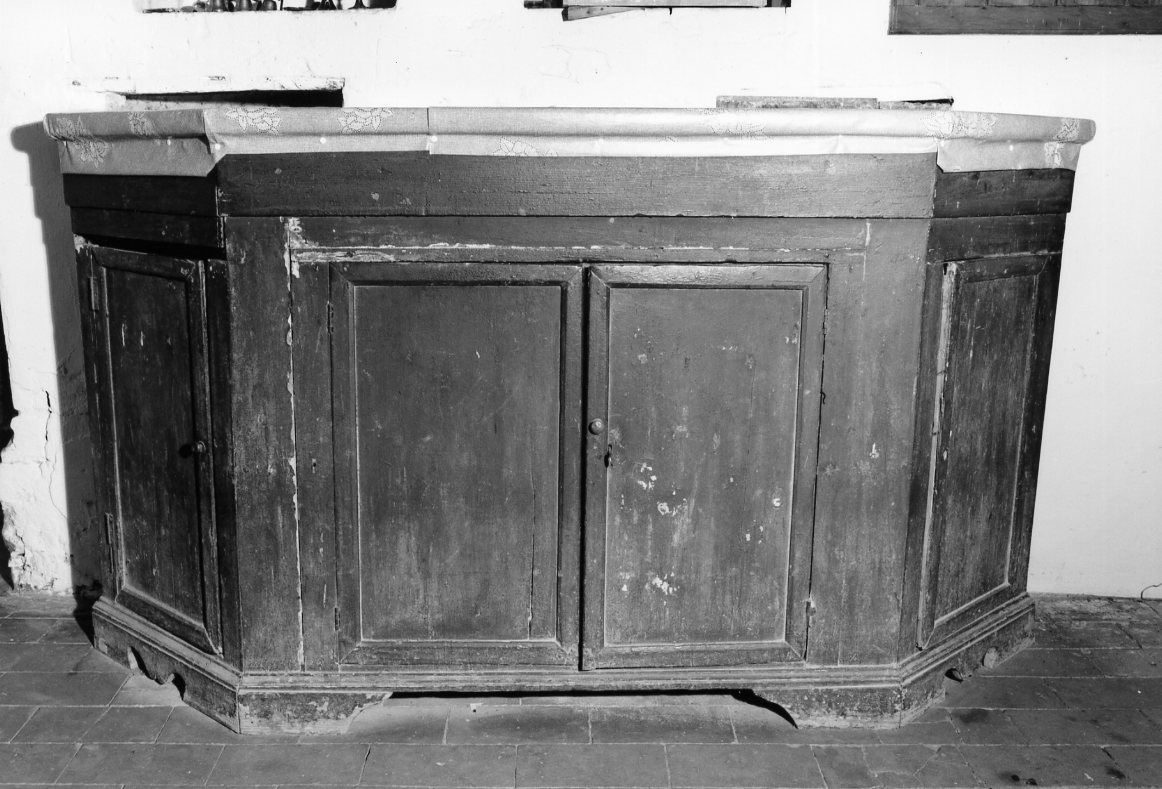 mobile - manifattura tosco-romagnola (seconda metà sec. XVIII)