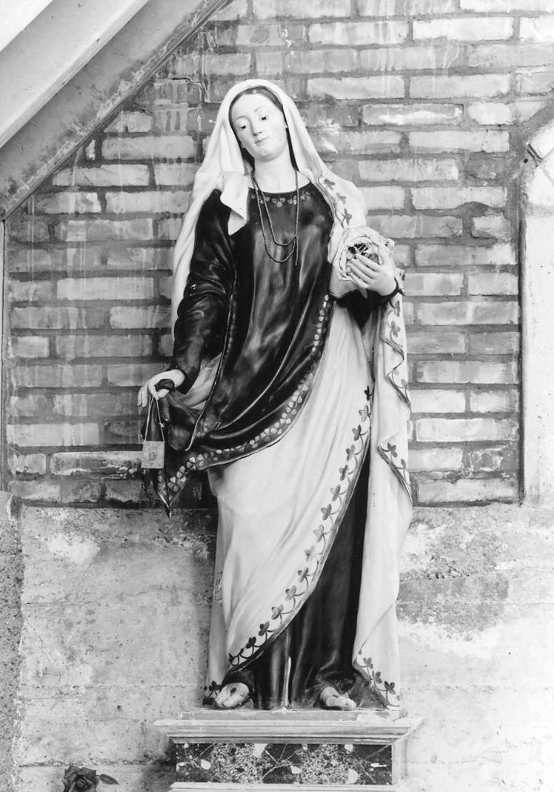 Madonna del Rosario (statua) - ambito romagnolo (fine sec. XIX)