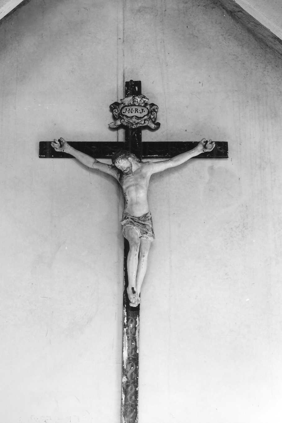 Cristo crocifisso (scultura) - ambito tosco-romagnolo (seconda metà sec. XVIII)