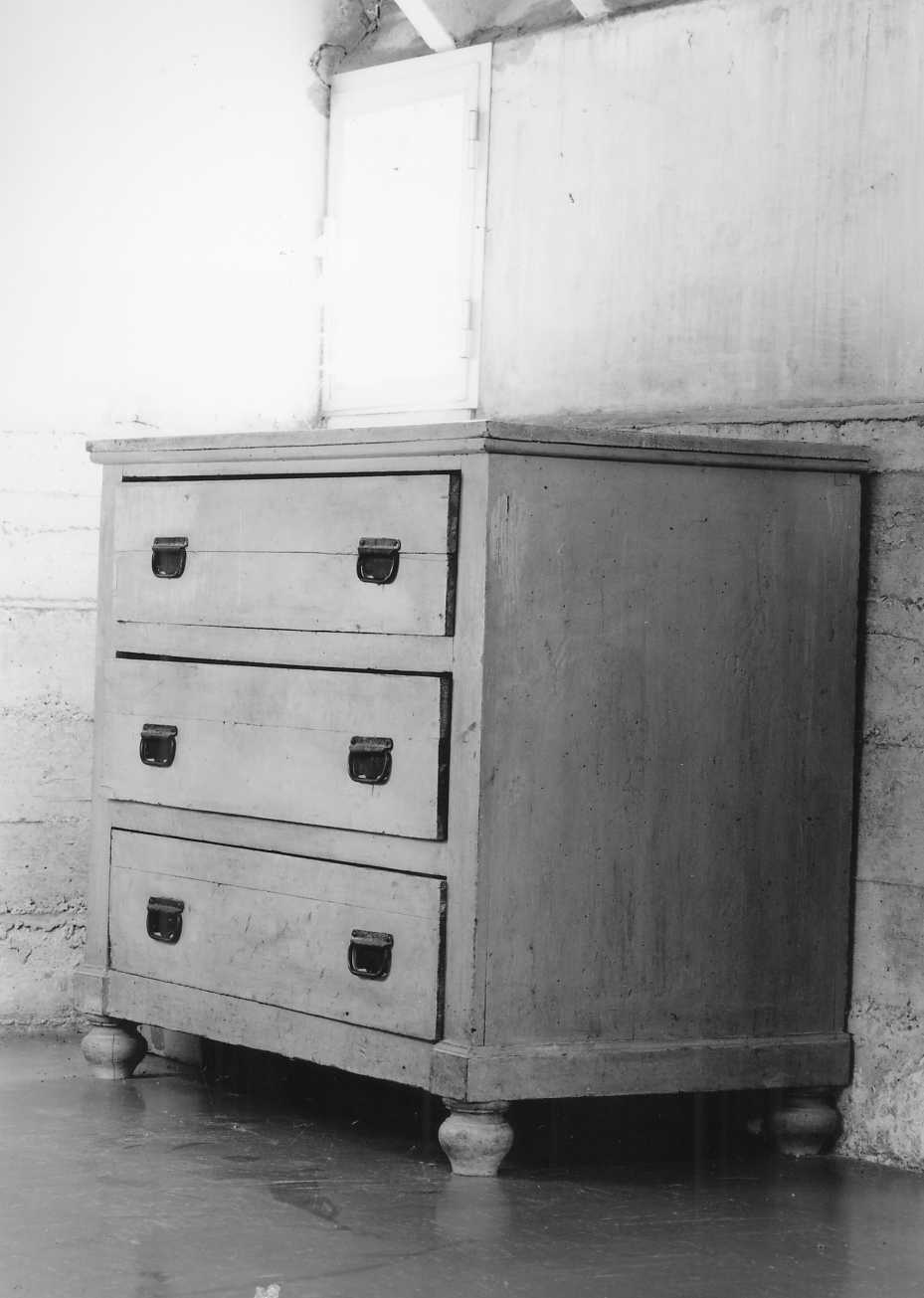 cassettone - produzione tosco-romagnola (fine sec. XIX)