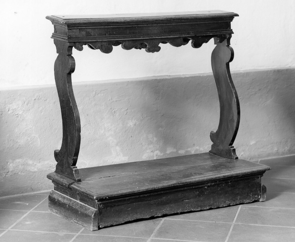 inginocchiatoio - produzione tosco-romagnola (seconda metà sec. XVIII)