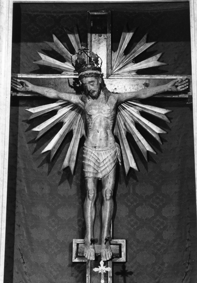 Cristo crocifisso (scultura) - ambito tosco-romagnolo (prima metà sec. XVII)