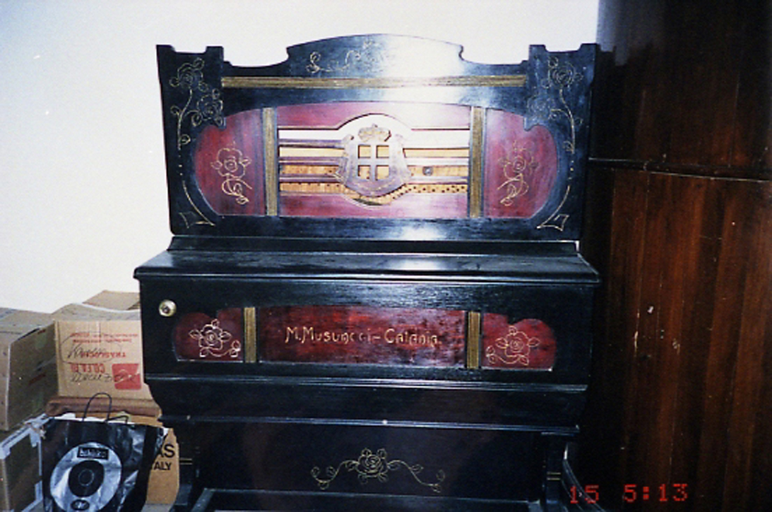 piano a cilindro - ambito italiano (inizio sec. XX)