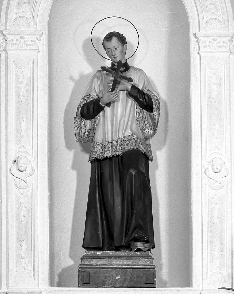 San Luigi (statua processionale) - bottega romagnola (seconda metà sec. XIX)