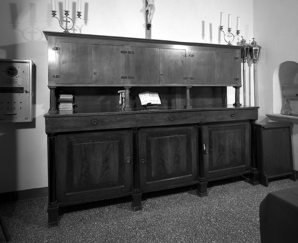 credenza - bottega romagnola (primo quarto sec. XIX)