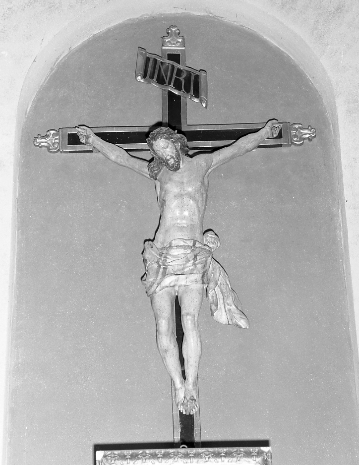 Cristo crocifisso (statua) - bottega romagnola (prima metà sec. XVIII)