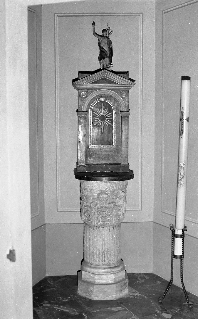 fonte battesimale - bottega ravennate (sec. VI)