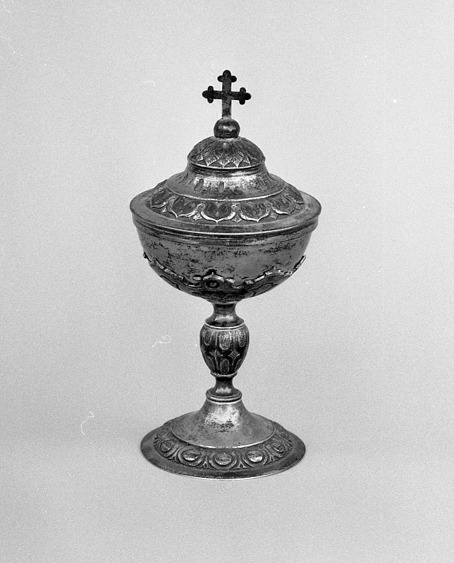 pisside - bottega emiliano-romagnola (seconda metà sec. XVII)