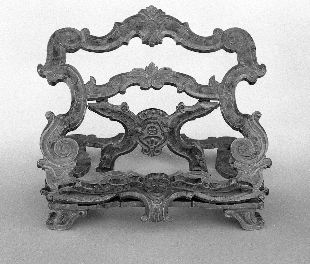 leggio - manifattura romagnola (metà sec. XVIII)