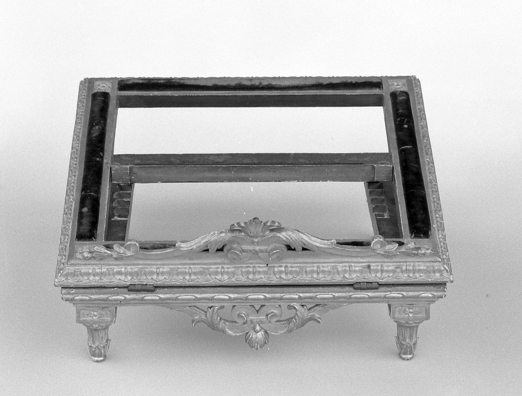 leggio - bottega romagnola (seconda metà sec. XIX)