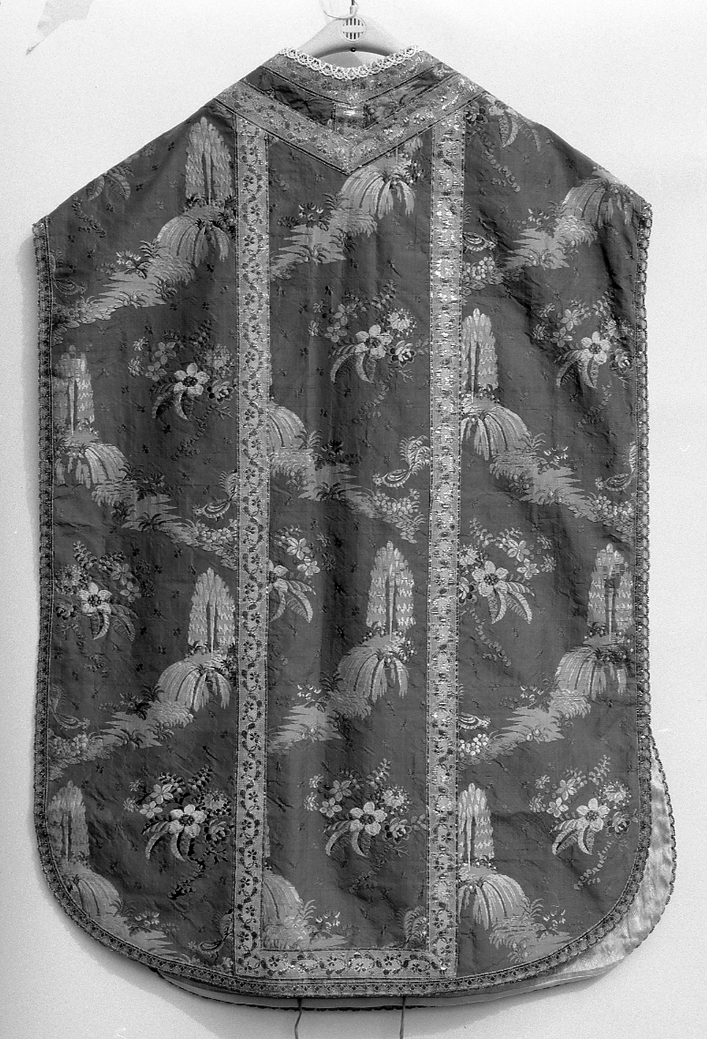 paramento liturgico, insieme - manifattura italiana (seconda metà sec. XVIII)