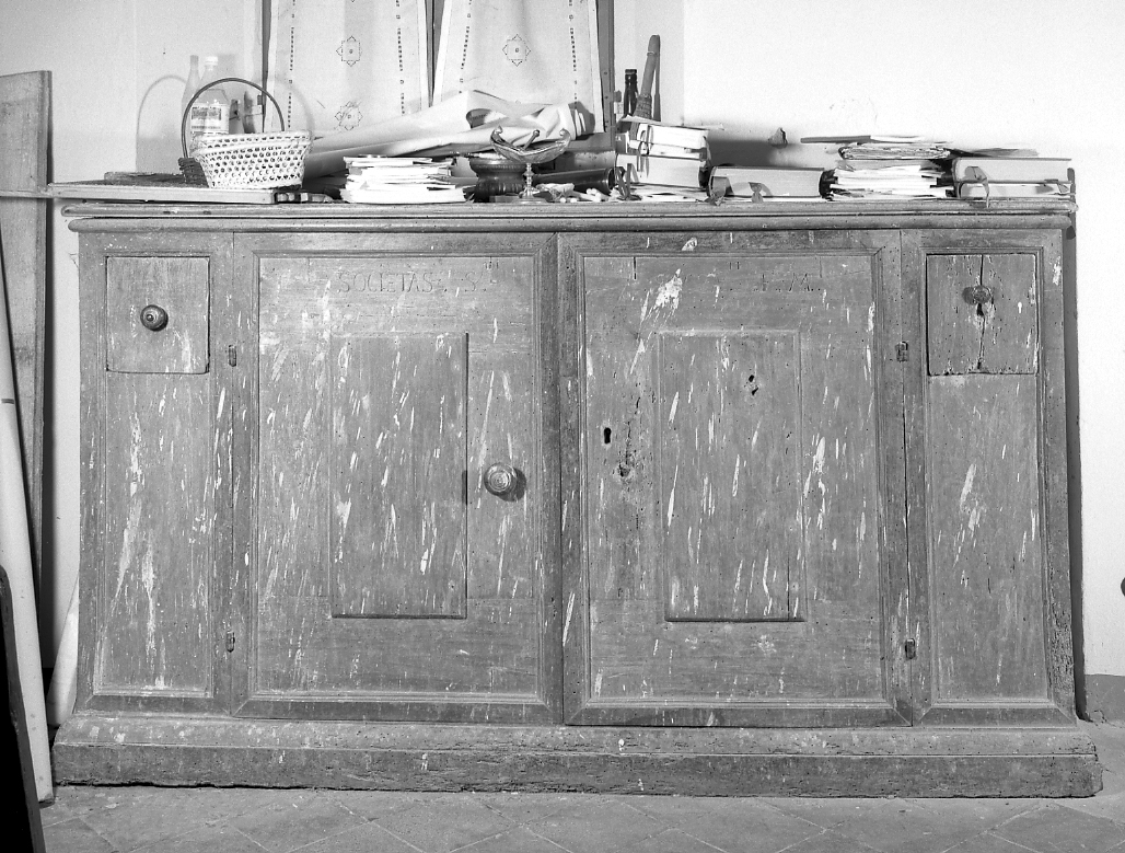 credenza - bottega romagnola (sec. XVII)