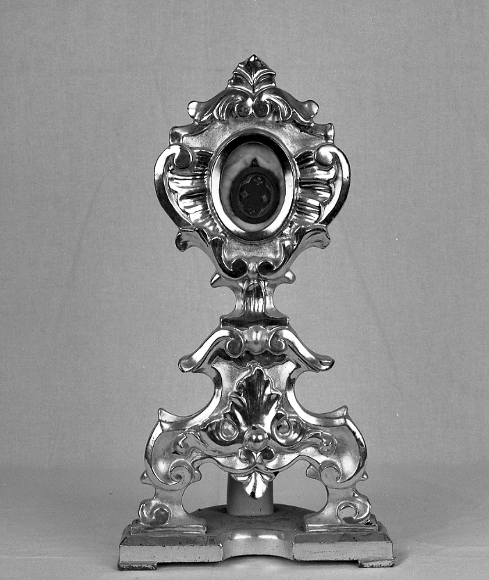 reliquiario - a ostensorio - bottega romagnola (fine sec. XVII)