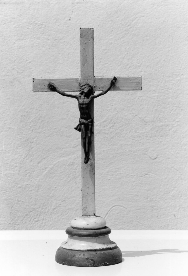 croce da tavolo - manifattura tosco-romagnola (prima metà sec. XIX)