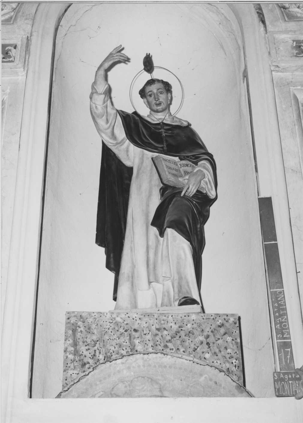 San Vincenzo Ferrer (statua) di Ballanti Graziani Francesco (bottega) (sec. XIX)