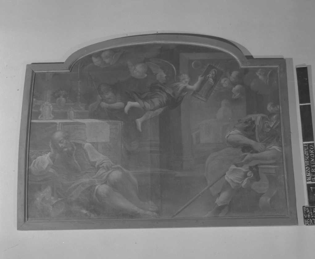 Il Miracoloso trasporto dell'Immagine della B. V. del Lago, Trasporto dell'Immagine della Madonna del Lago (dipinto) di Zambianchi Antonio (seconda metà sec. XVIII)