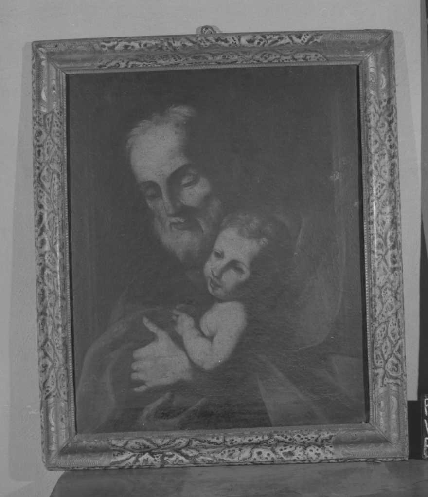 San Giuseppe col Bambino, San Giuseppe e Gesù Bambino (dipinto) - ambito bolognese (fine/inizio secc. XVII/ XVIII)
