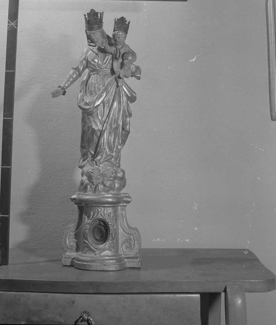 La Madonna col Bambino, Madonna con Bambino (reliquiario - a statuetta) - ambito tosco-romagnolo (seconda metà sec. XVIII)