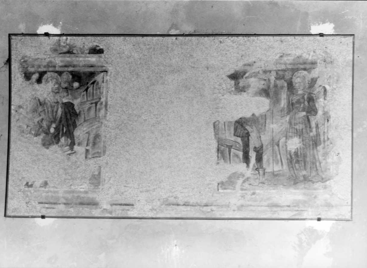 San Cristoforo, San Rocco e Santa Barbara (dipinto) - ambito toscano (?) (fine/inizio secc. XV/ XVI)