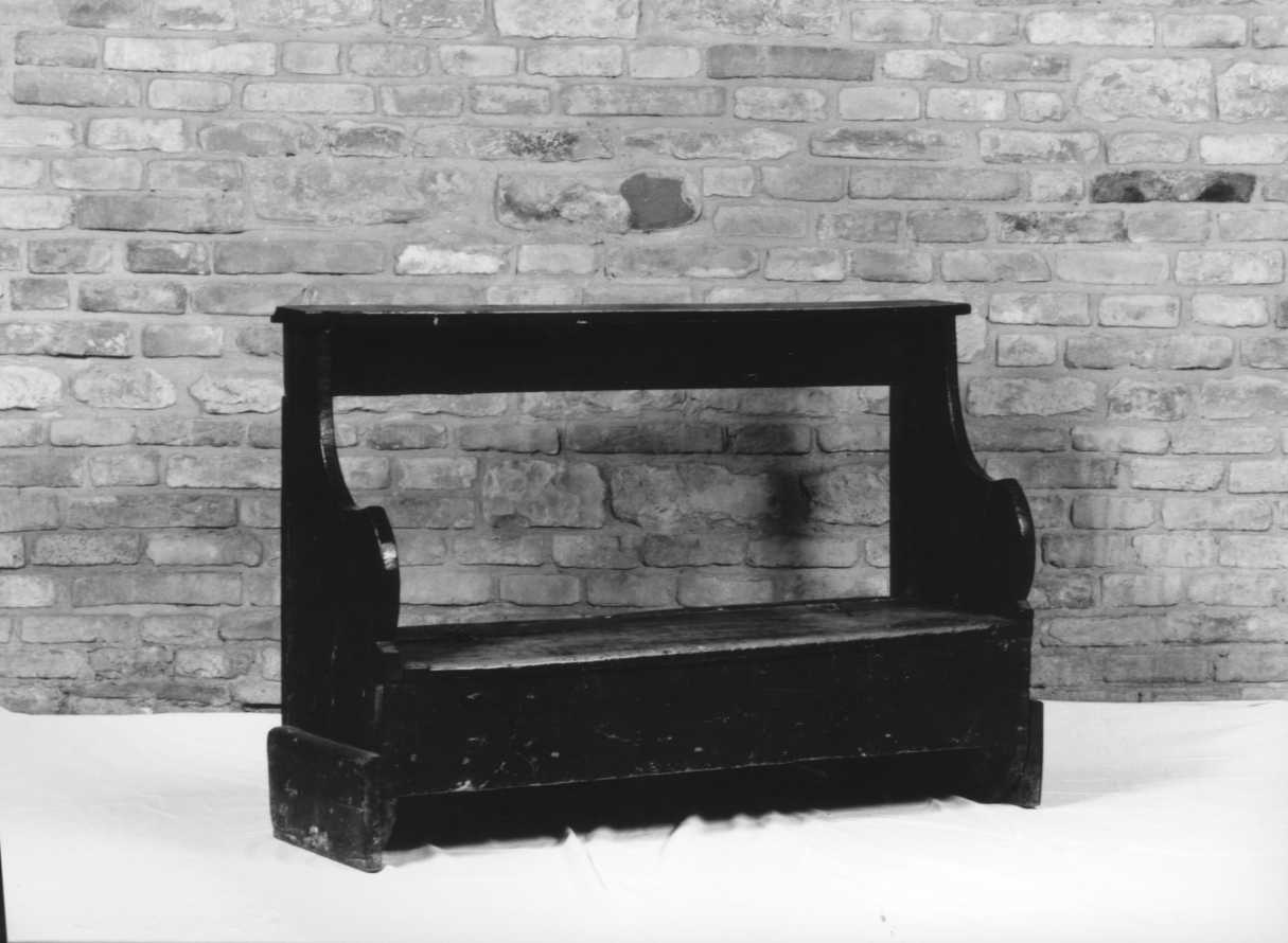 inginocchiatoio - manifattura tosco-romagnola (metà sec. XIX)