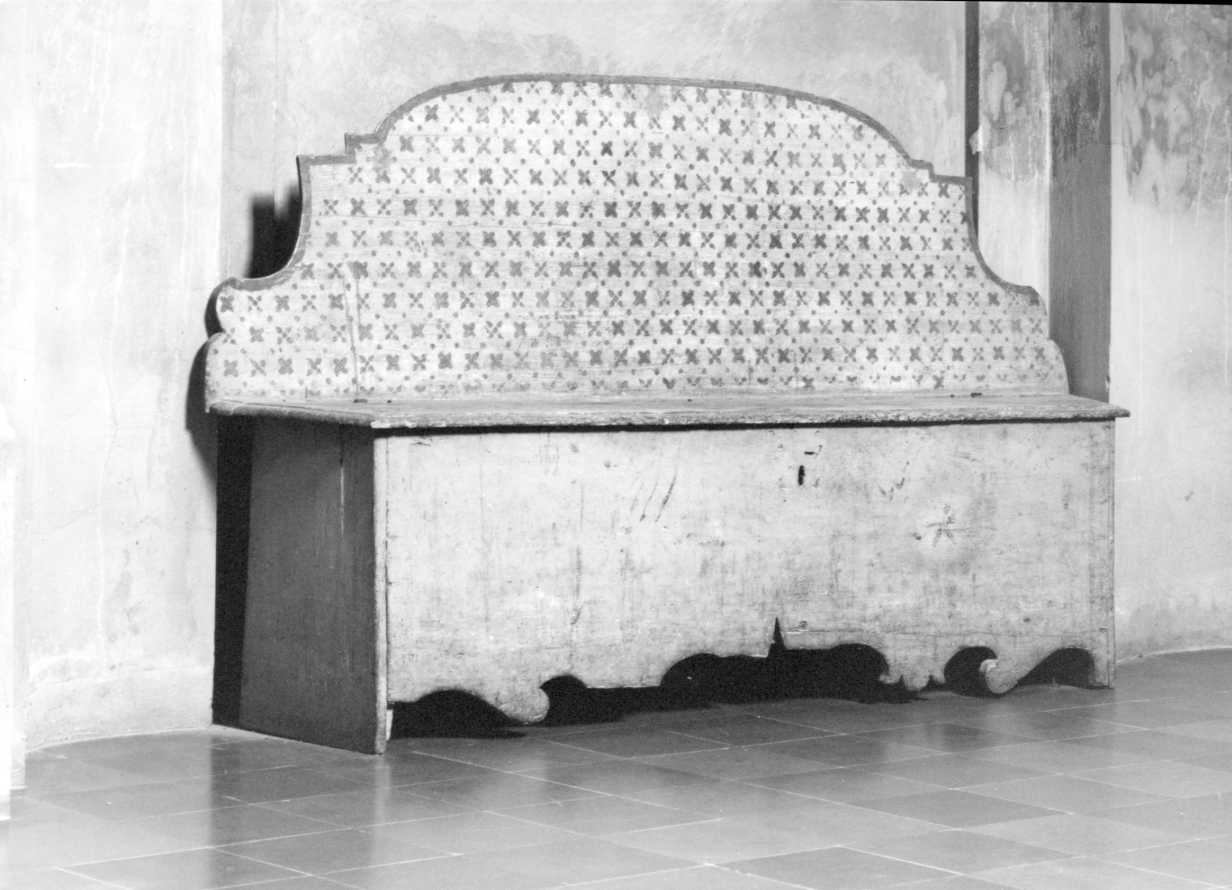 motivi decorativi astratti (cassapanca, serie) - manifattura tosco-romagnola (metà sec. XVIII)