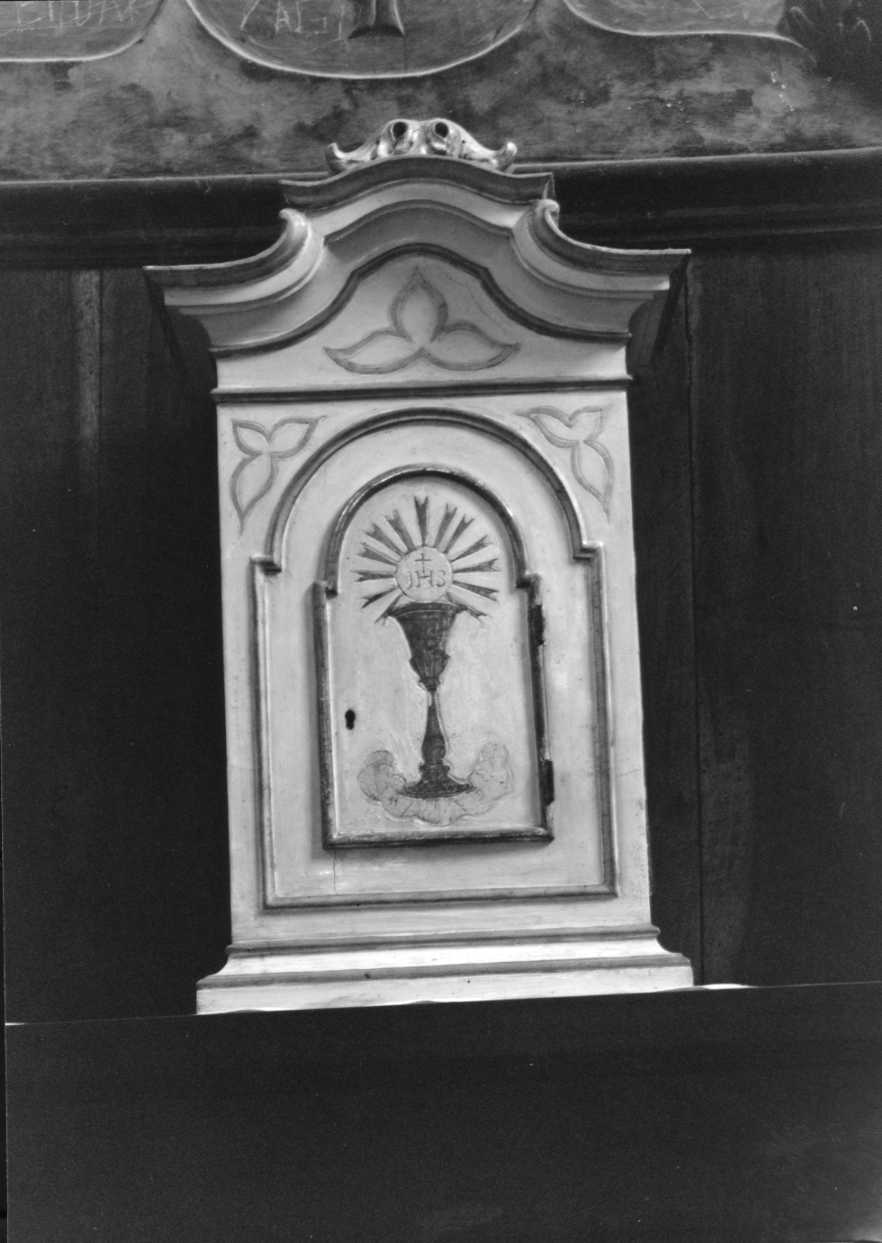 calice eucaristico (tabernacolo) - manifattura tosco-romagnola (metà sec. XVIII)