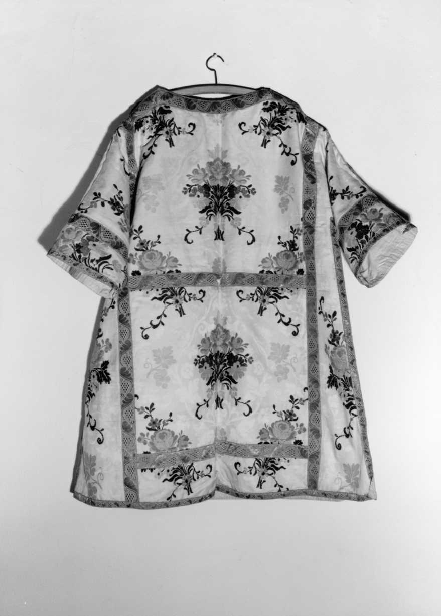 motivi decorativi floreali (paramento liturgico, insieme) - manifattura romagnola (seconda metà sec. XIX)