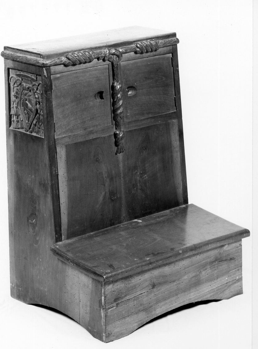 inginocchiatoio - bottega romagnola (sec. XX)