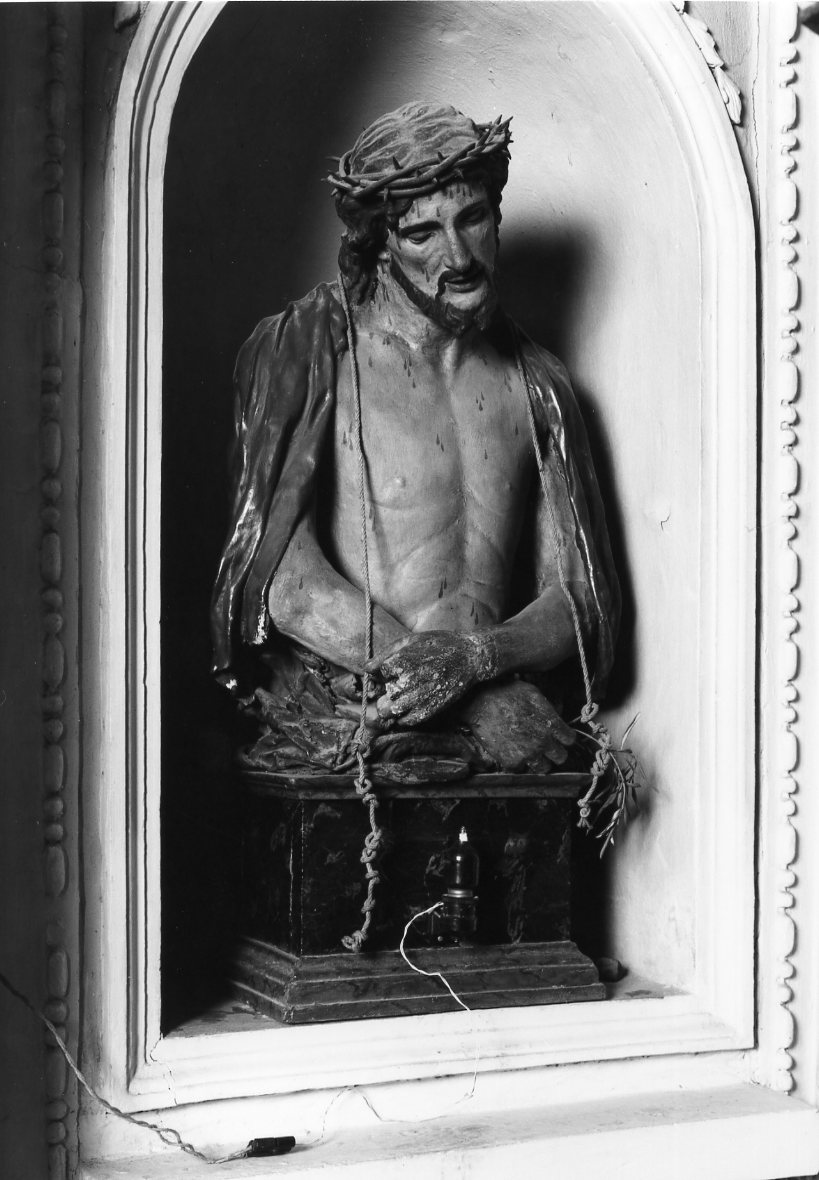 Ecce Homo (busto) di Ballanti Graziani Giuseppe (prima metà sec. XVIII)
